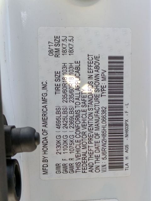 2017 Honda CR-V EX-L