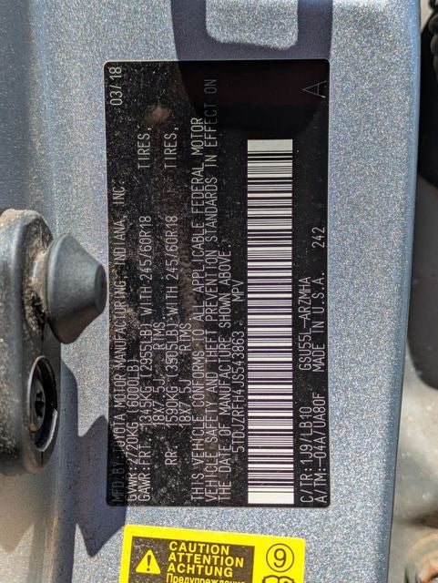 2018 Toyota Highlander XLE