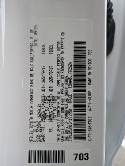 2025 Toyota Tacoma TRD Off-Road