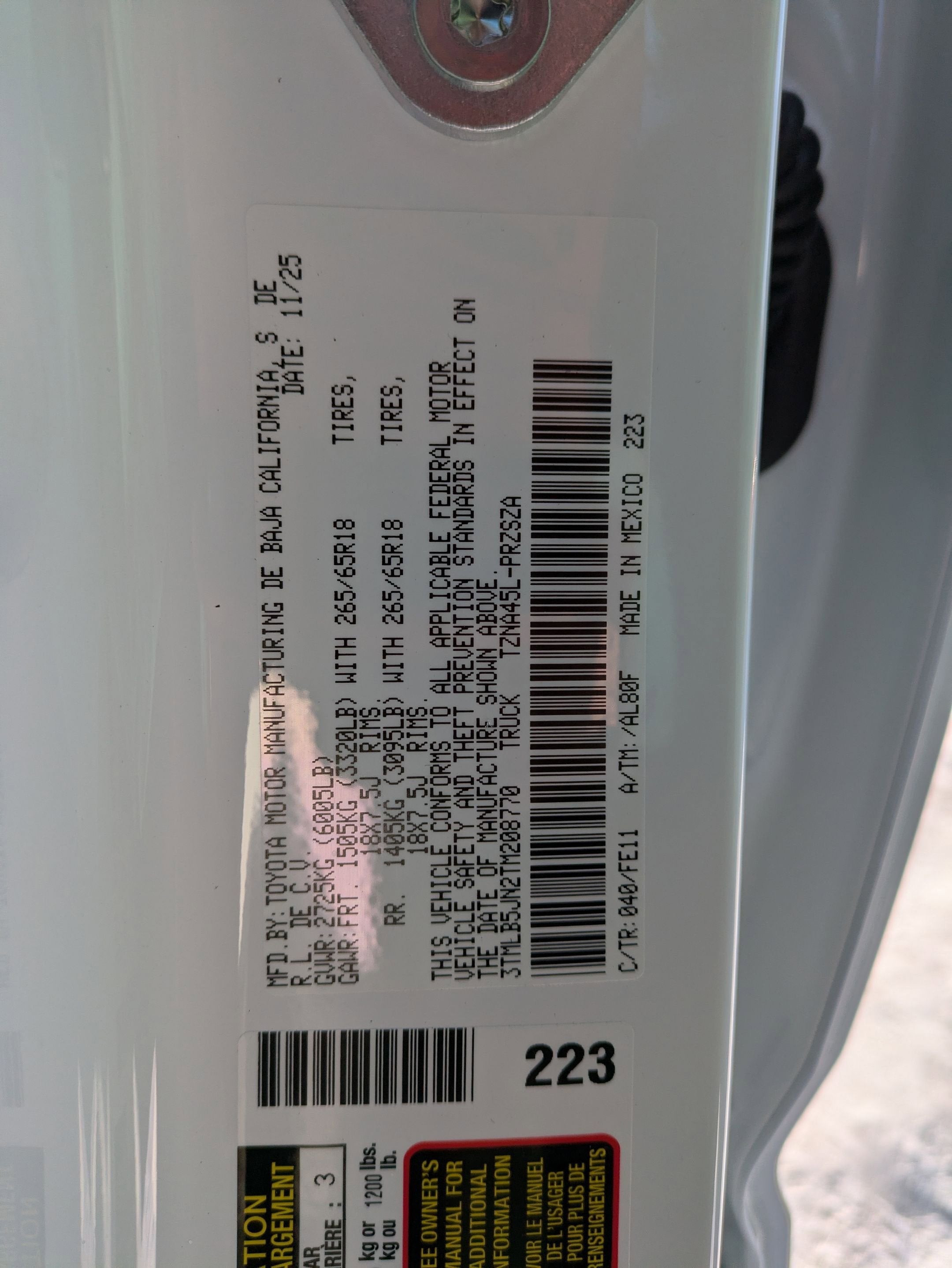 2026 Toyota Tacoma TRD Sport