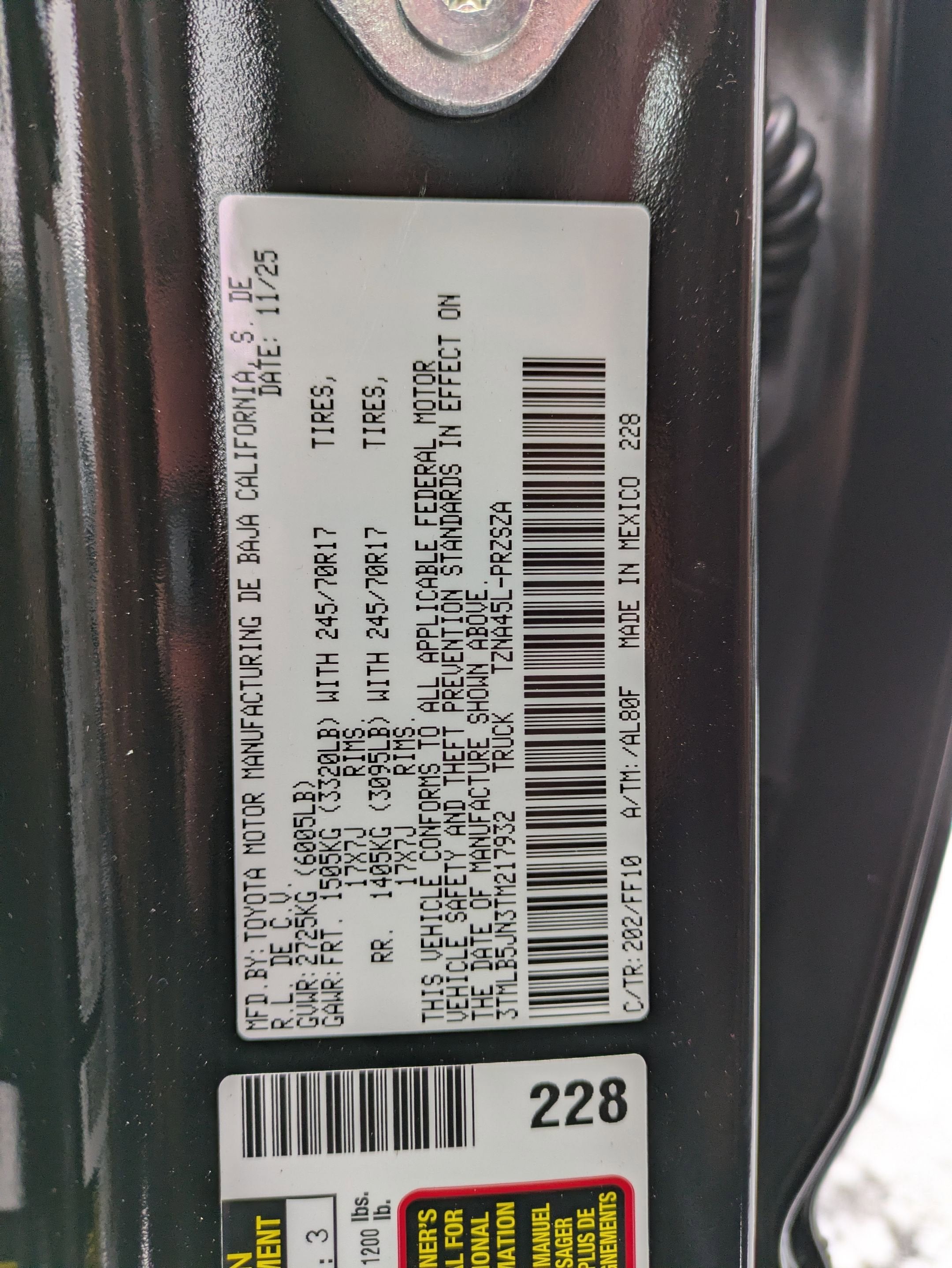 2026 Toyota Tacoma SR5