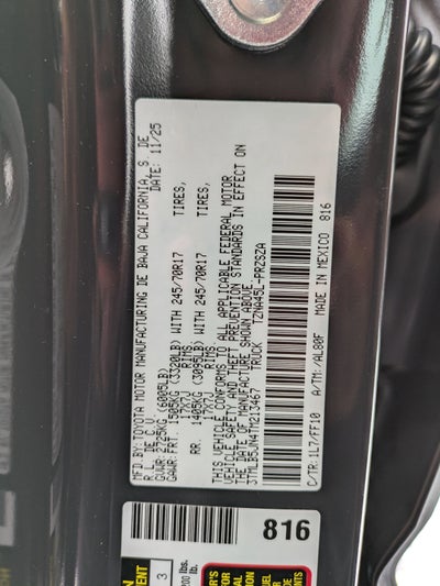 2026 Toyota Tacoma SR5