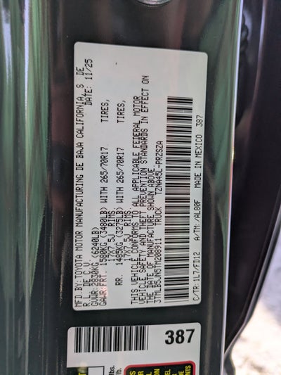 2026 Toyota Tacoma TRD Off-Road