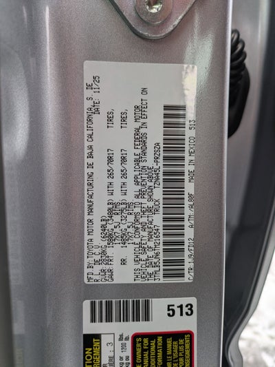 2026 Toyota Tacoma TRD Off-Road