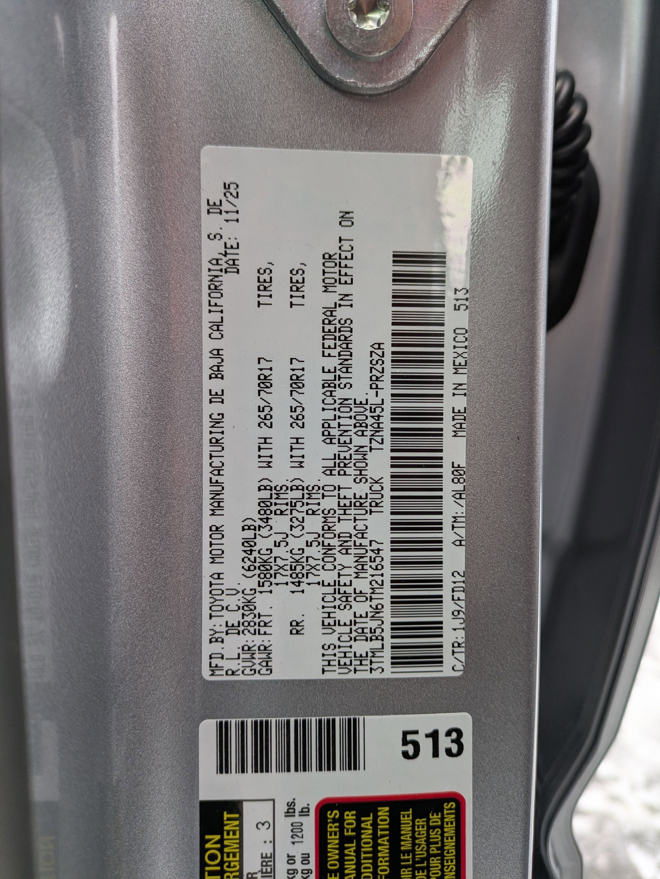 2026 Toyota Tacoma TRD Off-Road