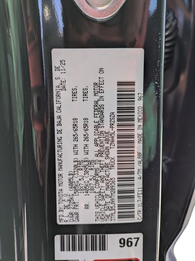 2026 Toyota Tacoma TRD Sport