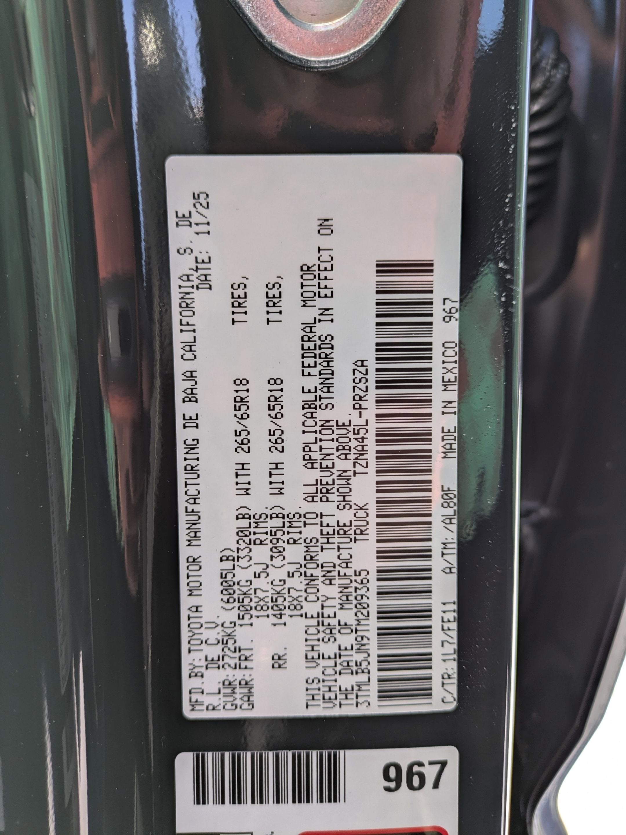 2026 Toyota Tacoma TRD Sport