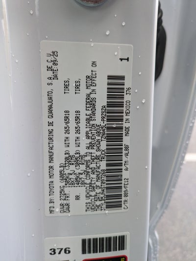 2025 Toyota Tacoma TRD Sport