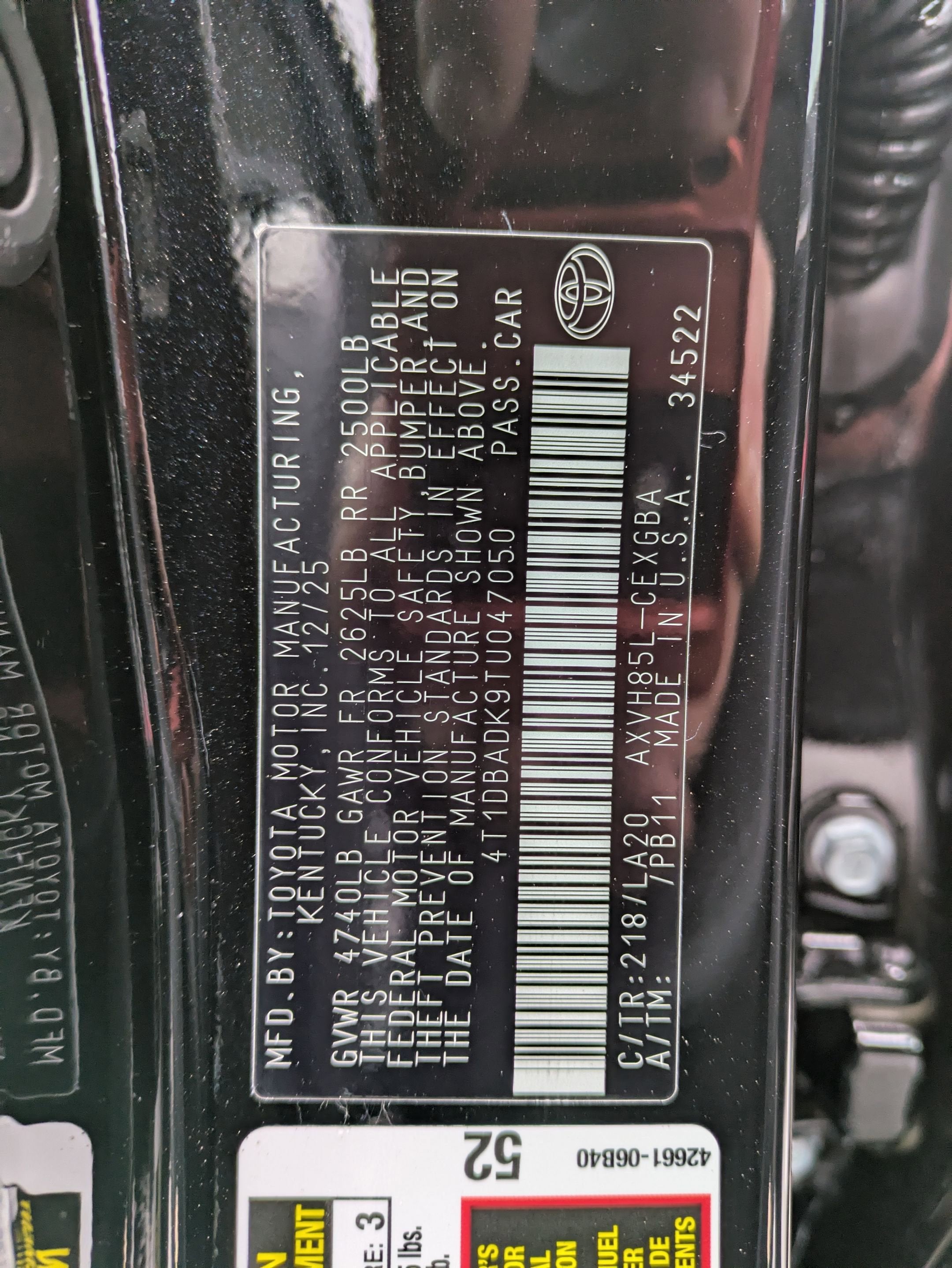 2026 Toyota Camry XLE AWD