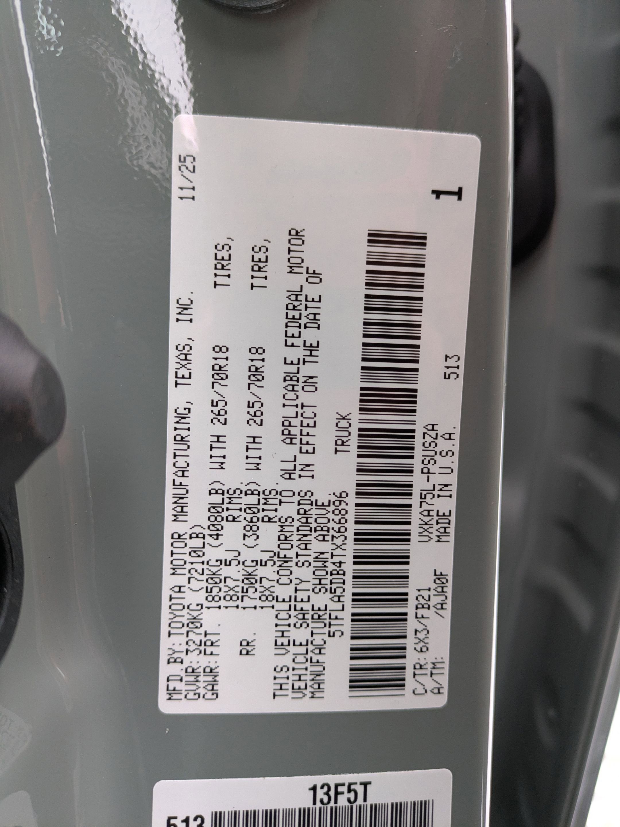 2026 Toyota Tundra SR5