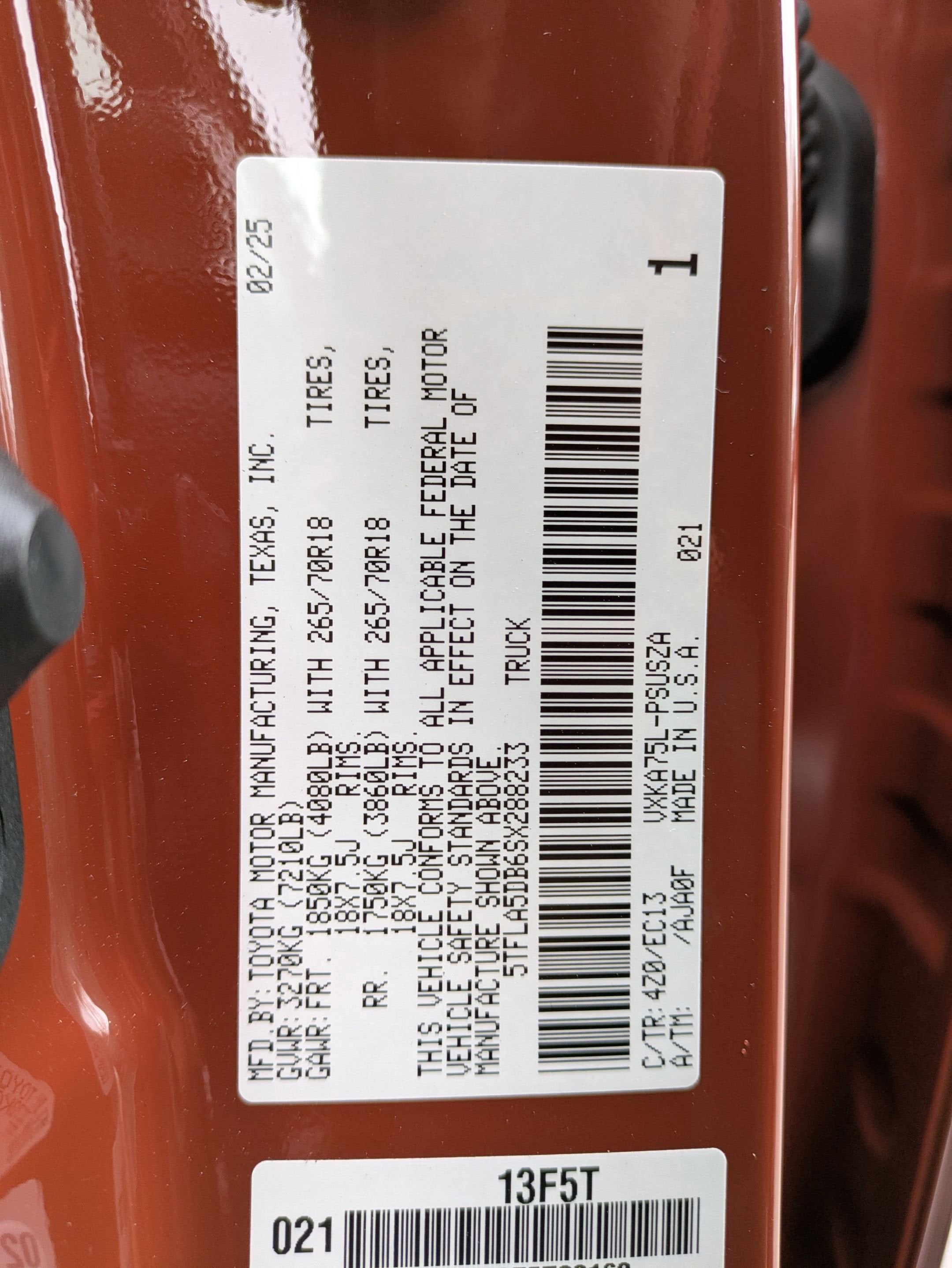 2025 Toyota Tundra SR5