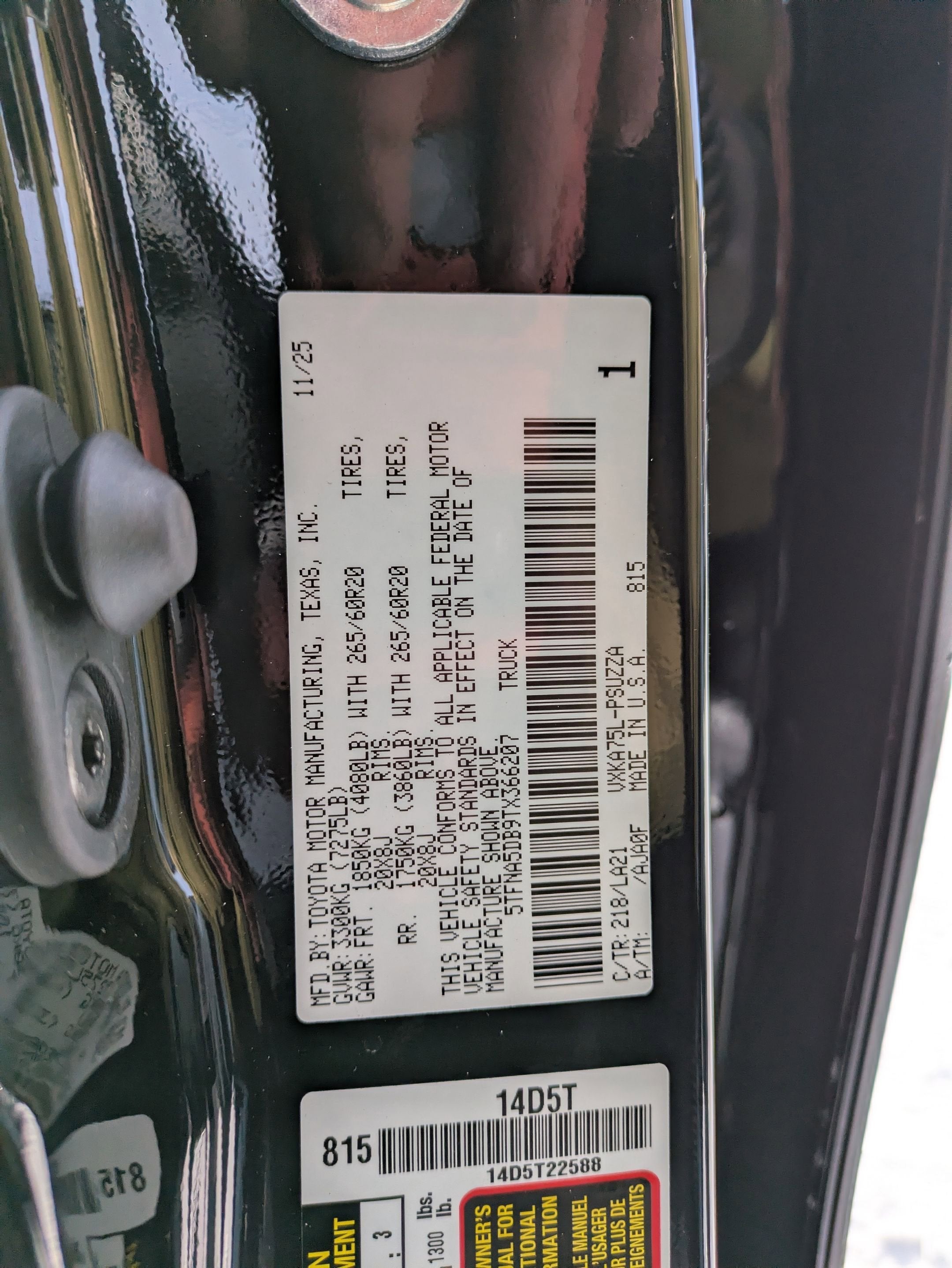 2026 Toyota Tundra Platinum