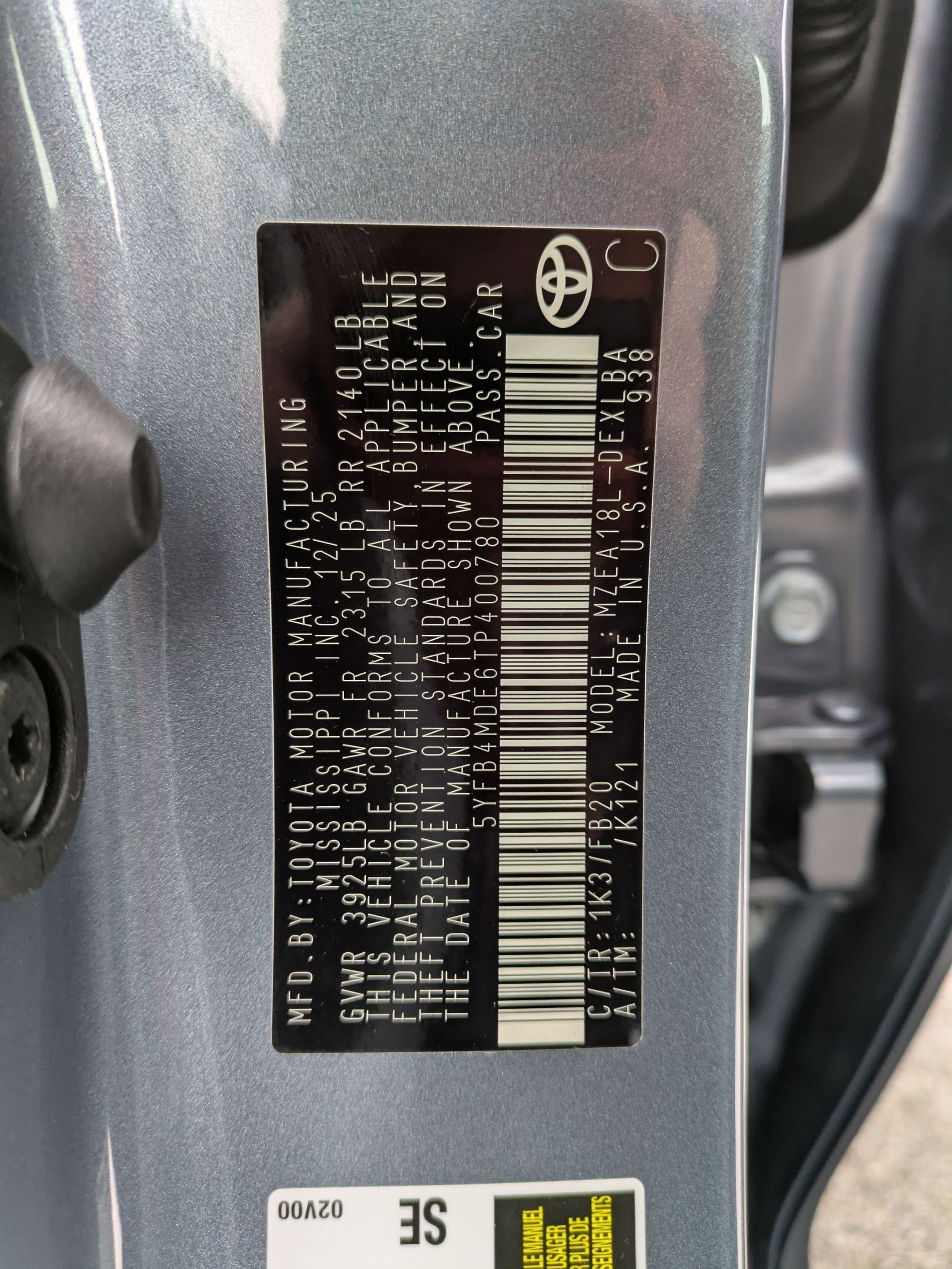 2026 Toyota Corolla LE