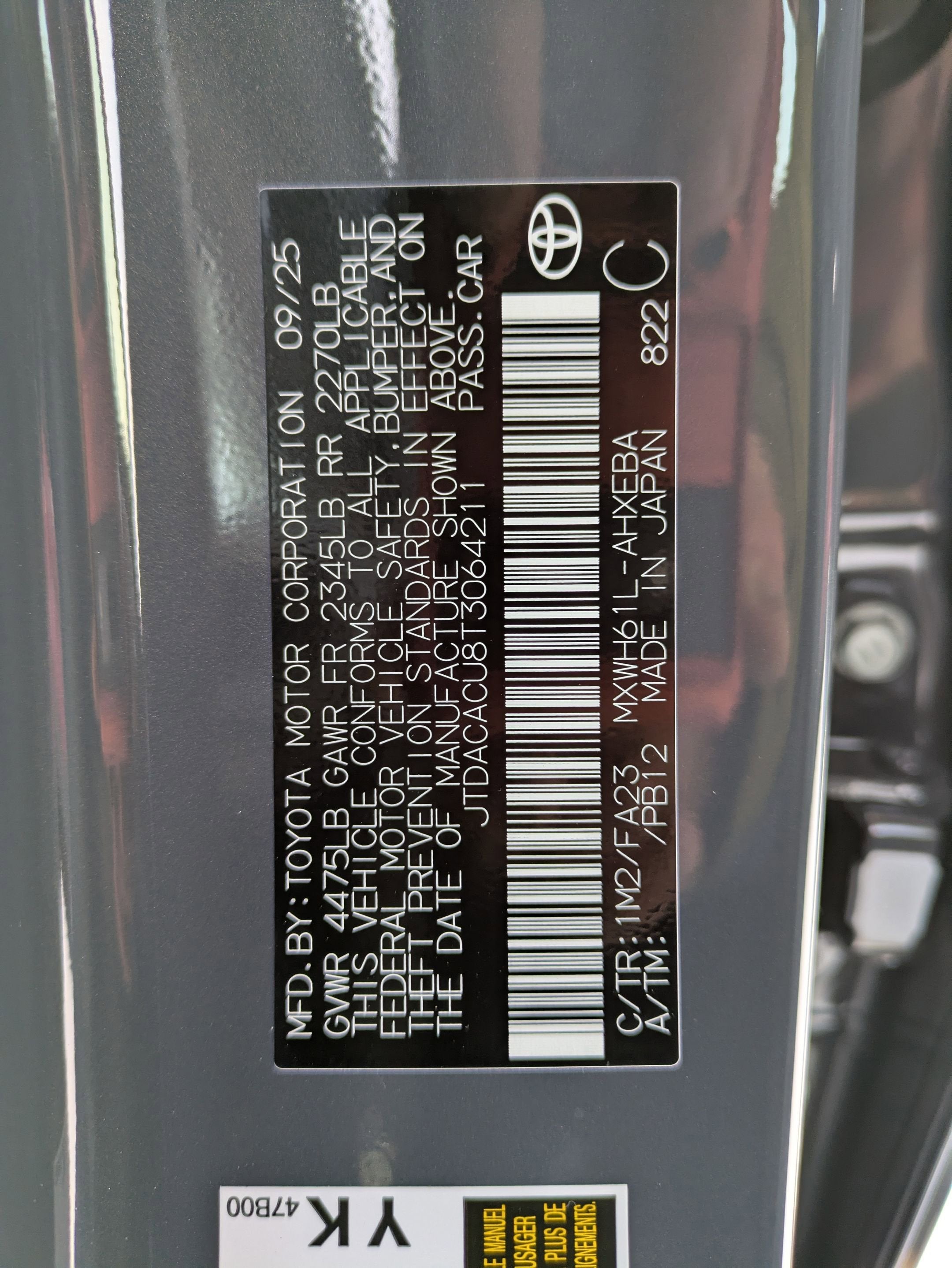 2026 Toyota Prius Plug-in Hybrid SE