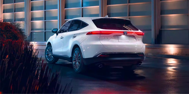 A white Toyota Venza