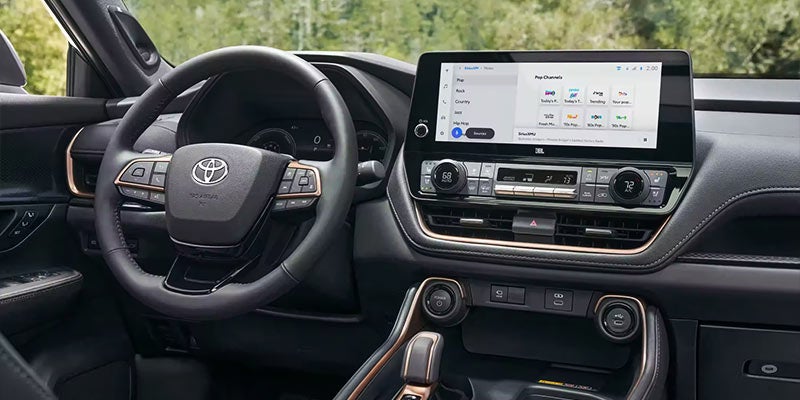 View of the 12.3-inch display