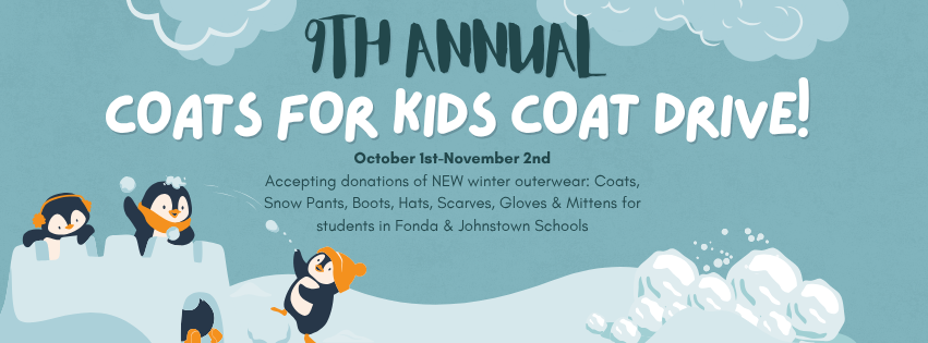 9th Annual Coats for Kids Coat Drive!