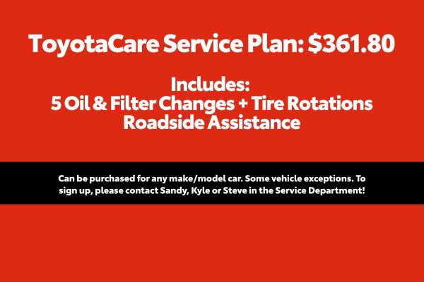 ToyotaCare Service Plan