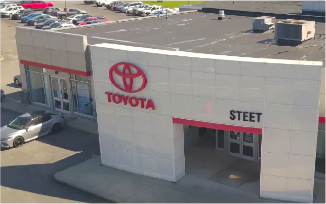 dealership exterior Steet Toyota of Johnstown in Johnstown NY